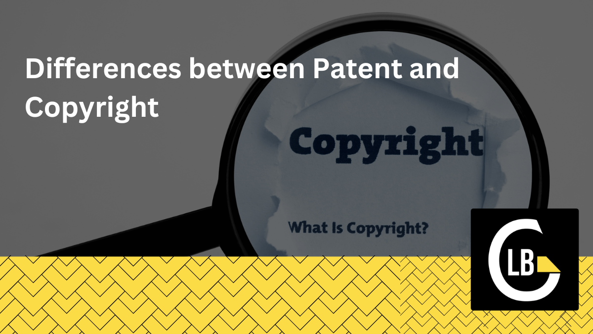 Patent and Copyright