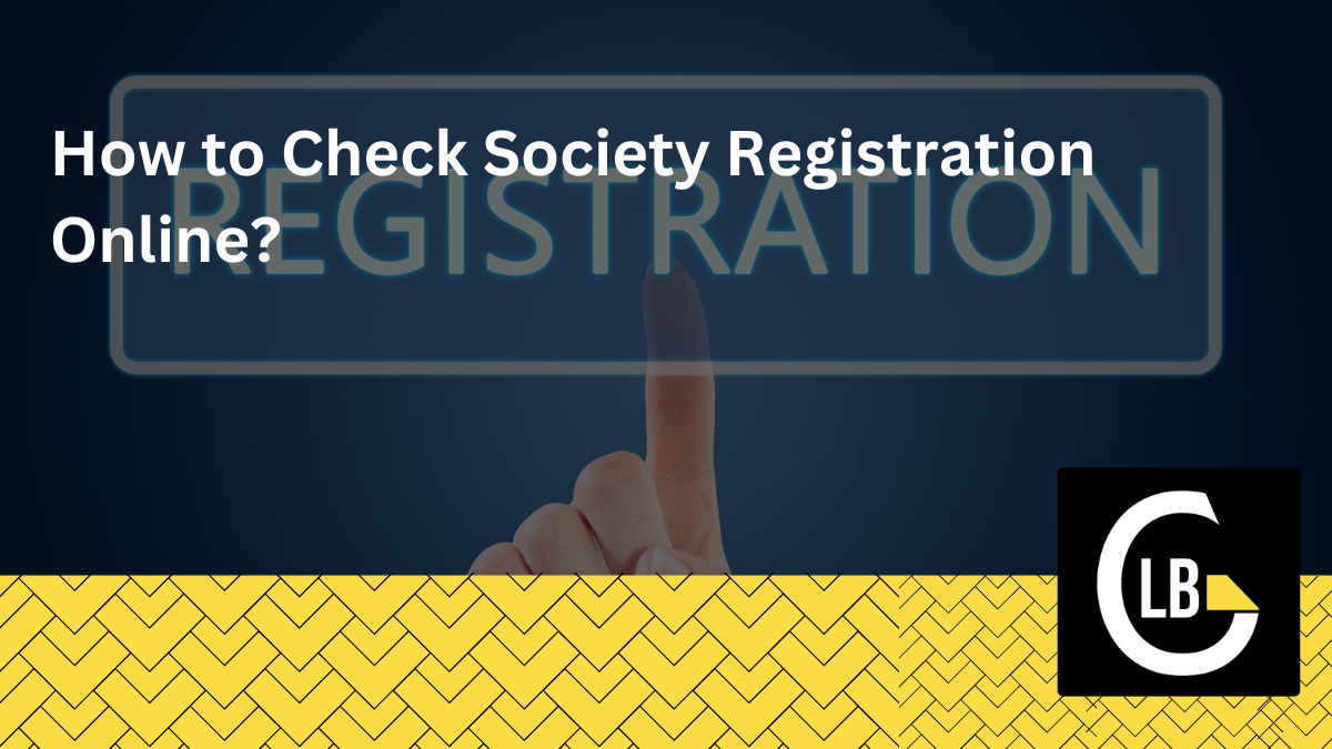 Check Society Registration