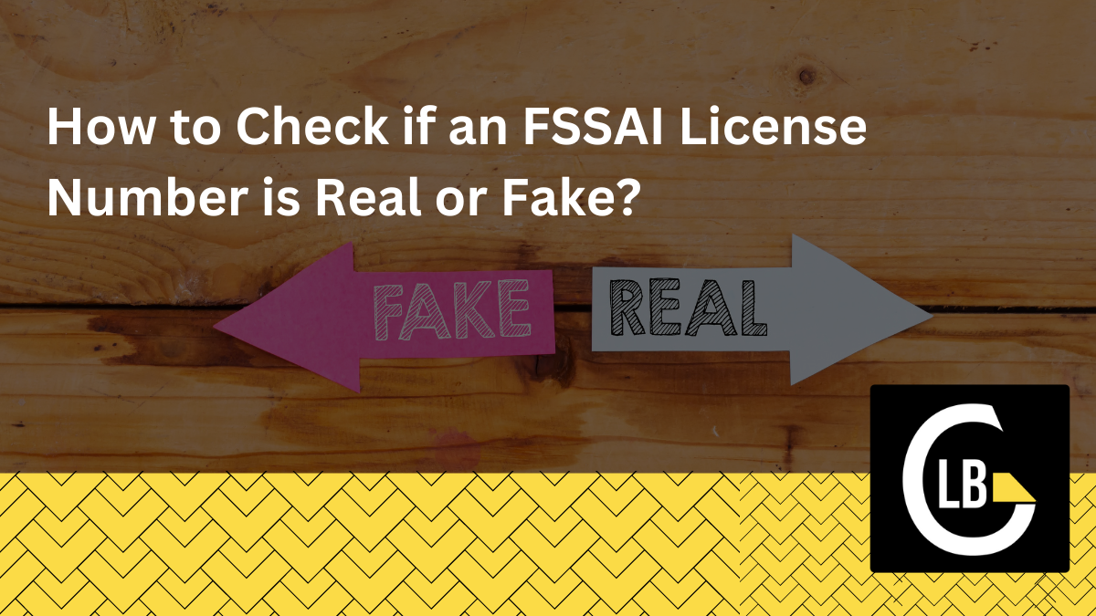 FSSAI License Number