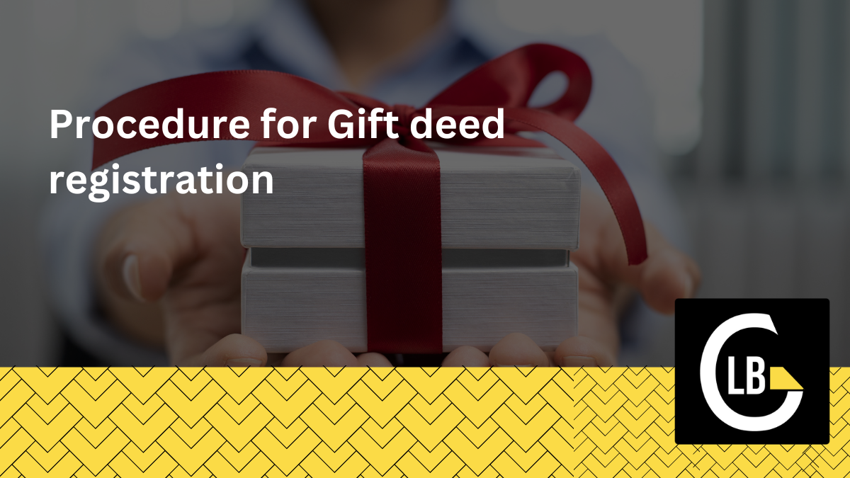 Gift deed