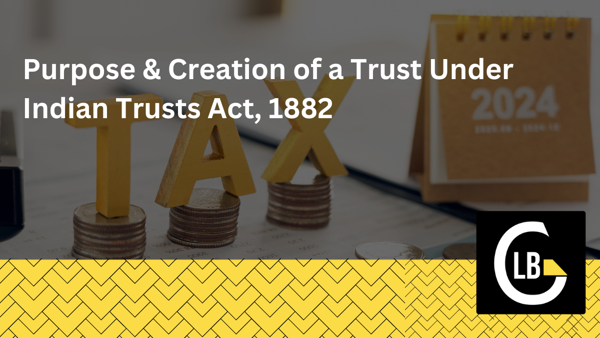 Indian Trusts Act 1882