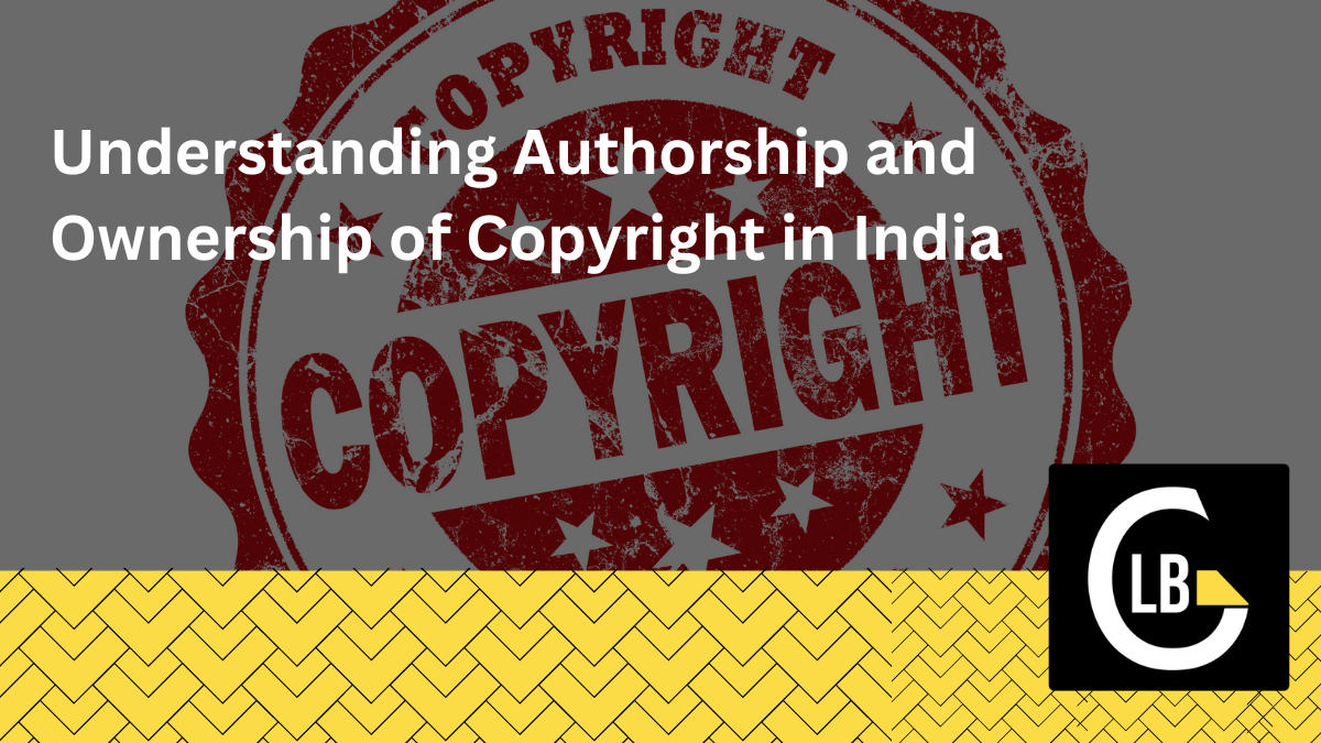 Ownership of Copyright